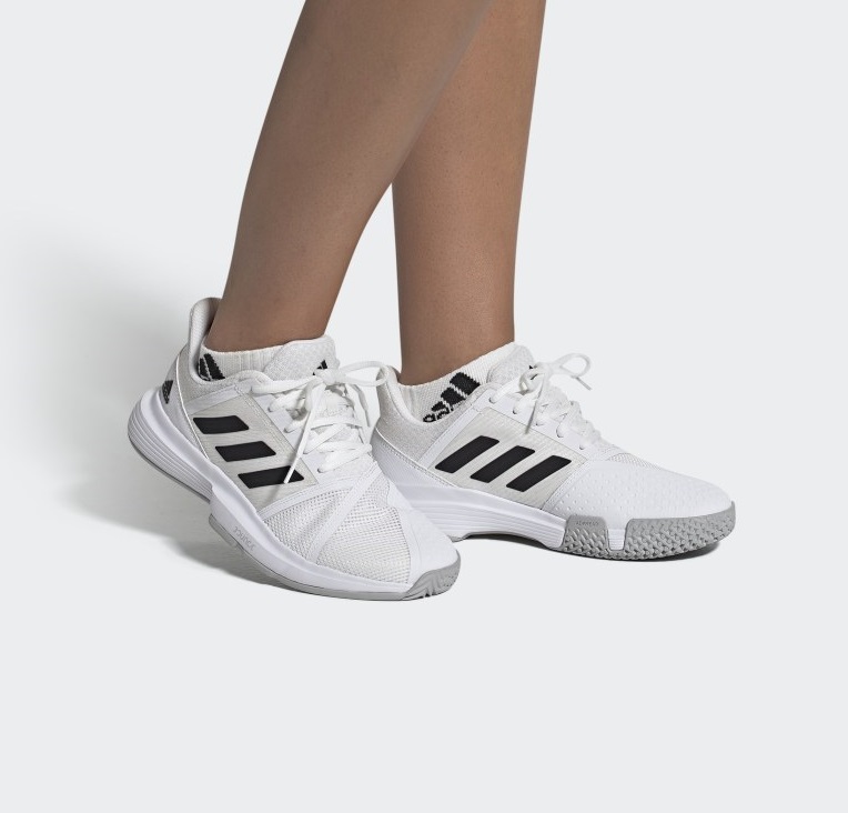ADIDAS W - BLK/WH/GRY - Padel Tenis