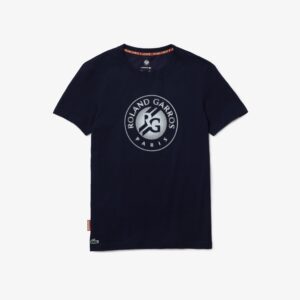 Padel Coronado Camiseta LAcoste Roland Garros Azul Marino