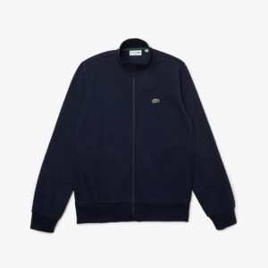 SUDADERA DE CUELLO ALTO LACOSTE REGULAR FIT AZUL MARINO