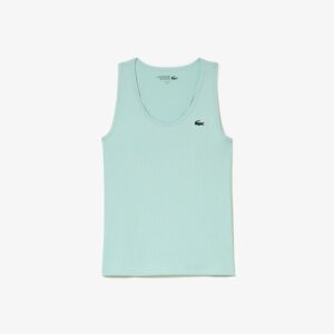 CAMISETA DE TIRANTES LACOSTE SPORT SLIM FIT MENTA
