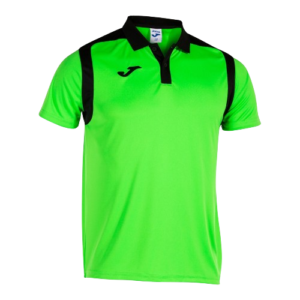 POLO JOMA CHAMPIONSHIP V VERDE FLÚOR / NEGRO