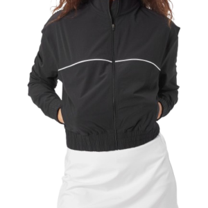 CHAQUETA WILSON W TEAM WARM - UP NEGRO / BLANCO