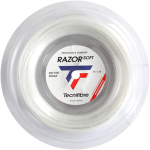 CORDAJE TECNIFIBRE RAZOR SOFT 100M 1.25 WHITE