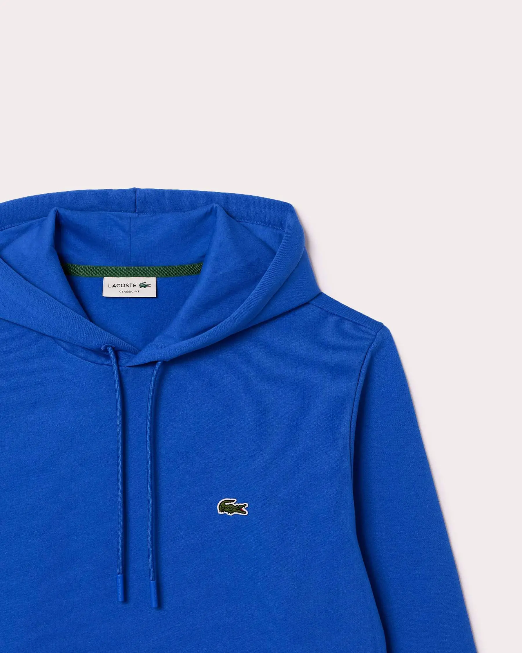 SUDADERA CON CAPUCHA LACOSTE AZUL ROYAL - Imagen 6