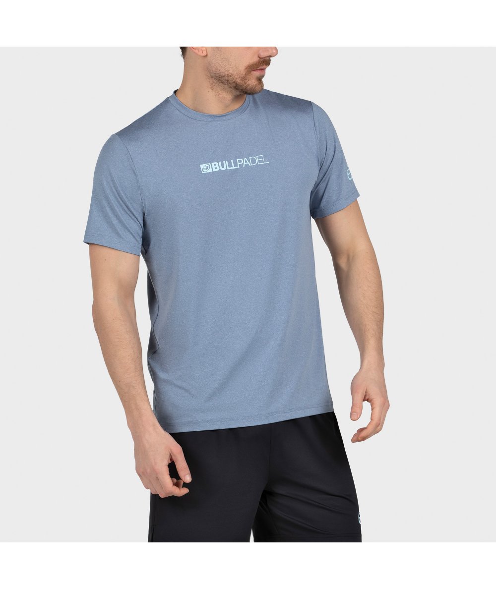 CAMISETA BULLPADEL COLEDIL AZUL SOMBRA VIGORE - Imagen 4