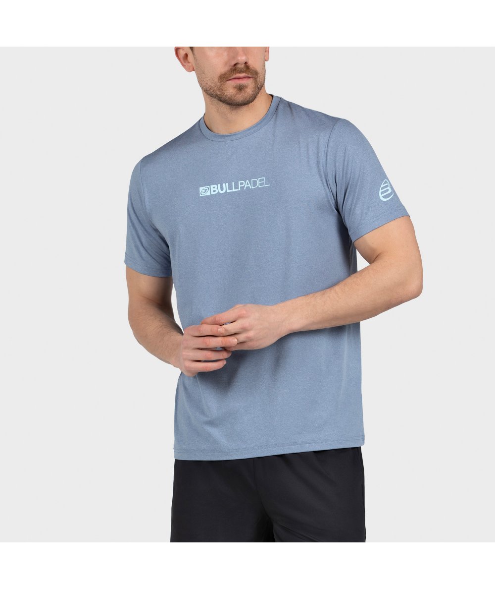 CAMISETA BULLPADEL COLEDIL AZUL SOMBRA VIGORE - Imagen 2