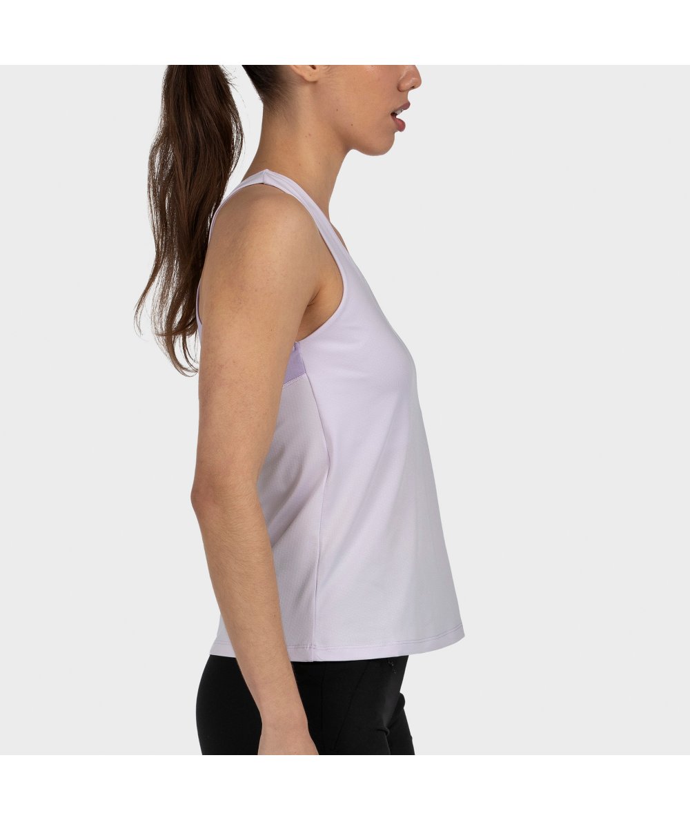 CAMISETA DE TIRANTES BULLPADEL PADO LILA PASTEL - Imagen 4