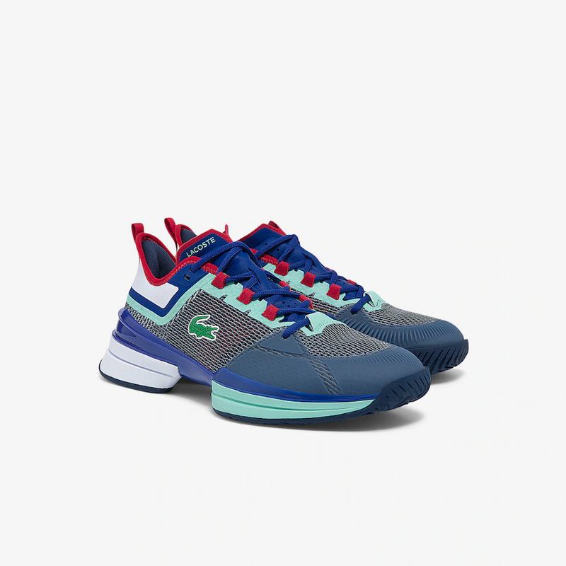 ZAPATILLAS LACOSTE AG - LT 21 ULTRA BLUE / LITE GREEN - Imagen 2