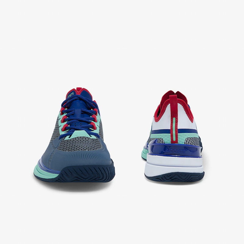 ZAPATILLAS LACOSTE AG - LT 21 ULTRA BLUE / LITE GREEN - Imagen 5