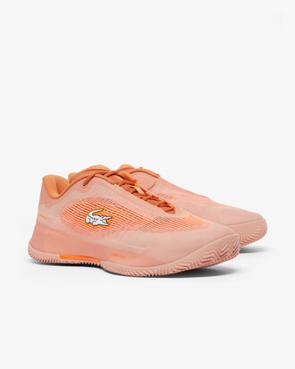 ZAPATILLAS LACOSTE AG - LT PRO CLAY COURT PINK / ORANGE - Imagen 6