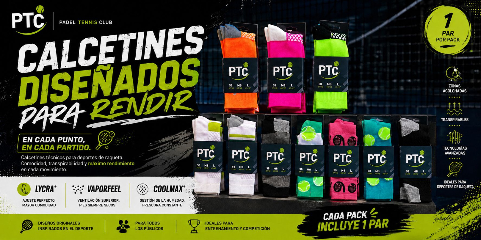 Banner Calcetines PTC