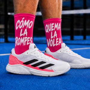 CALCETINES PTC QUEMA LA VOLEA ROSA