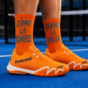 CALCETINES PTC QUEMA LA VOLEA NARANJA
