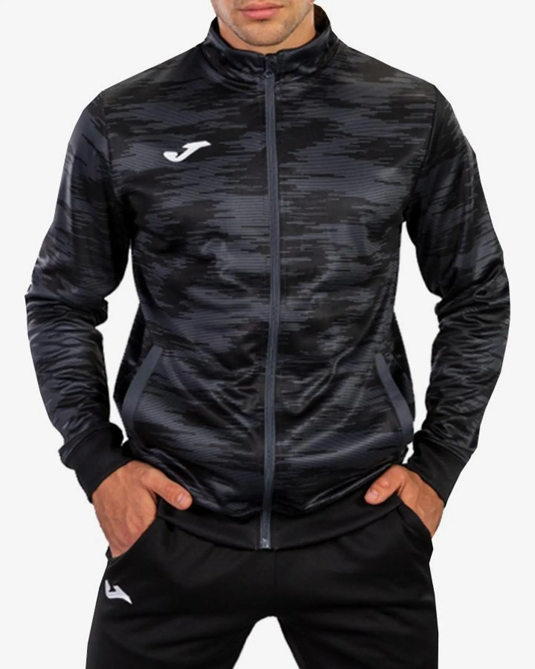 SUDADERA JOMA GRAFITY ANTRACITA - Imagen 2